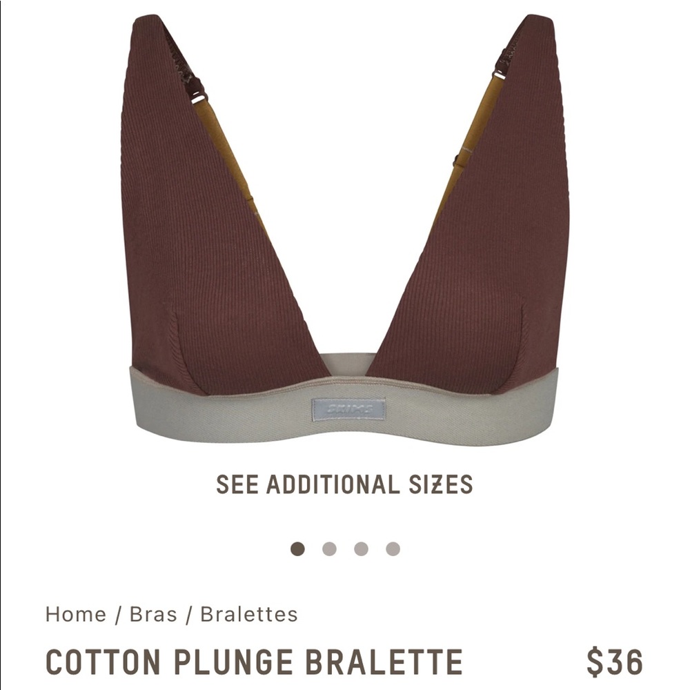 NEW - SKIMS PLUNGE BRALETTE